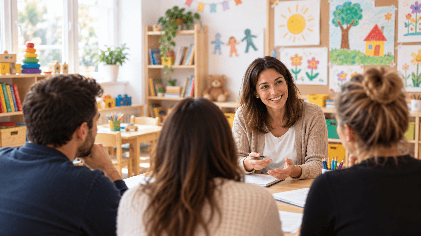 Prima riunione alla scuola dell'infanzia: domande e appunti utili