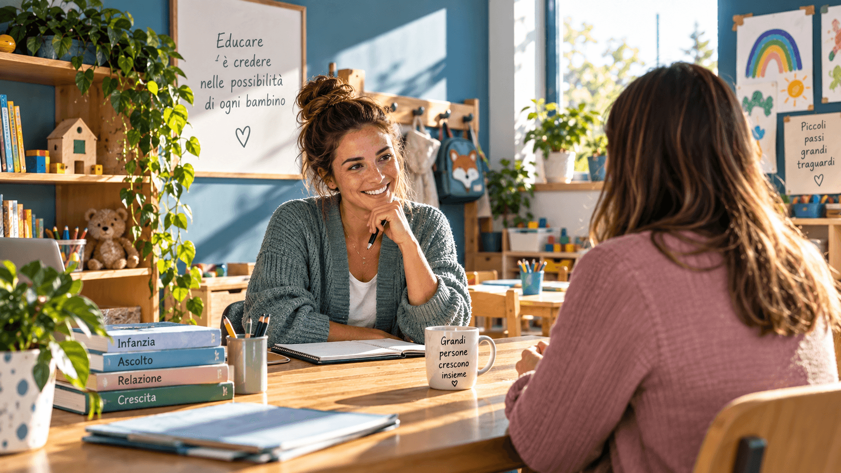 Colloquio con le educatrici del nido: cosa raccontare e cosa chiedere