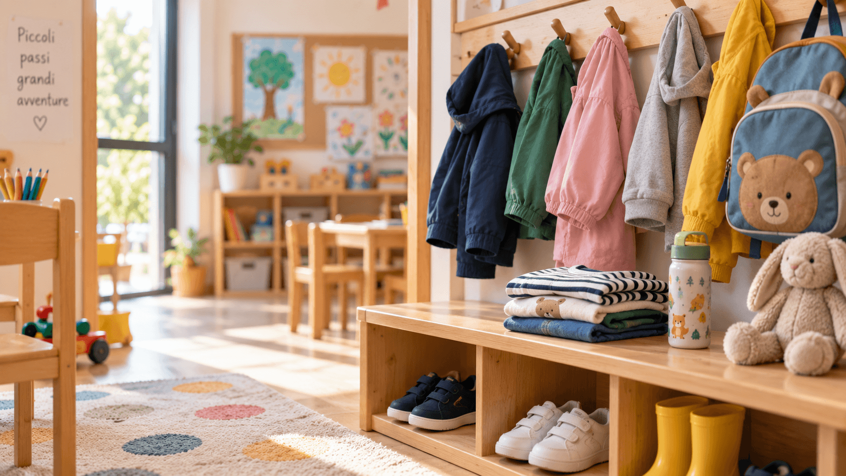 Come vestire un bambino alla scuola dell'infanzia: praticità e autonomia